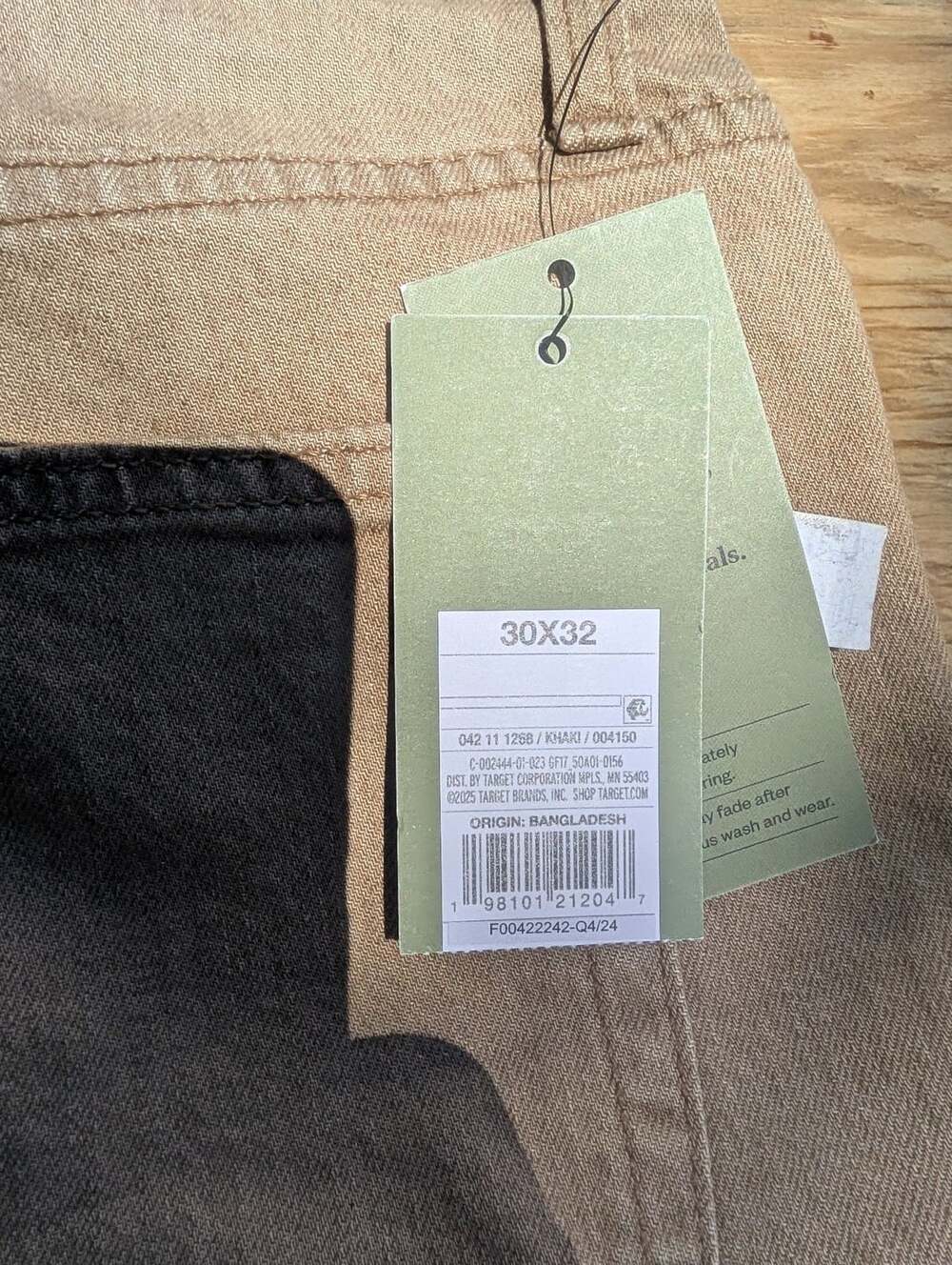 Universal Thread Slim Jeans 30x30 Khaki New
